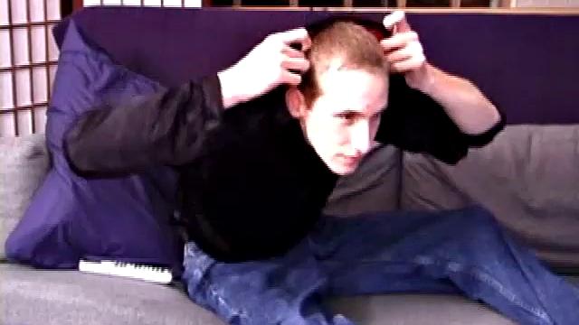 Aaron Snow returns for a solo session: a deliberate, leisurely jerk off getting intense with self-dick licking, two-handed techniques, and hole fingering.