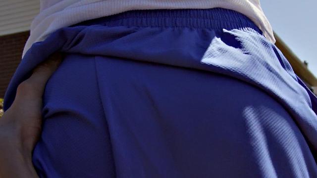 Rimjob long hair guy fucks str8 twink in tight asshole