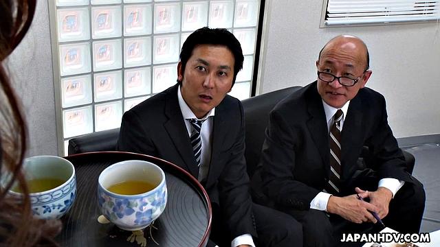 Seira Ichijo is told to come to work half naked to pleasure staff