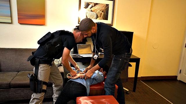 Busted Boys in a Tight Spot