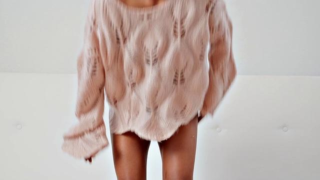 Curly-haired black babe gets her pussy fingered while riding in reverse cowgirl position