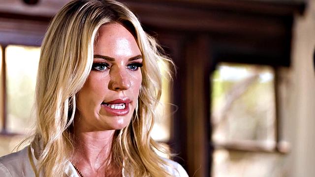 MOMMY'S BOY - Angry Busty MILF Rachael Cavalli Spanks Stepson With her Wet Pussy