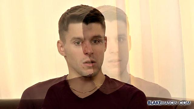 dmitry osten shows off his big uncut cock and strokes for the camera