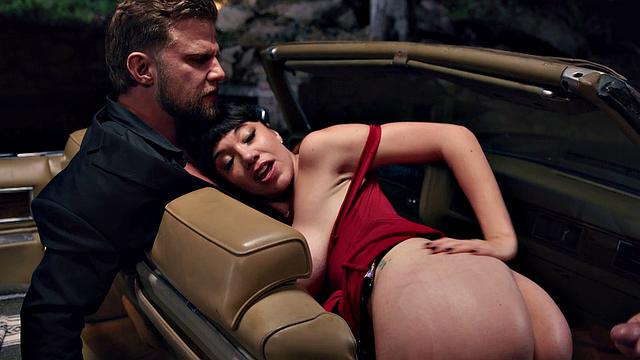 Big Titty Slut Little Puck Gets Pounded In Parking Lot While Her Husband Watches!