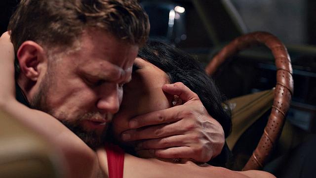 Big Titty Slut Little Puck Gets Pounded In Parking Lot While Her Husband Watches!