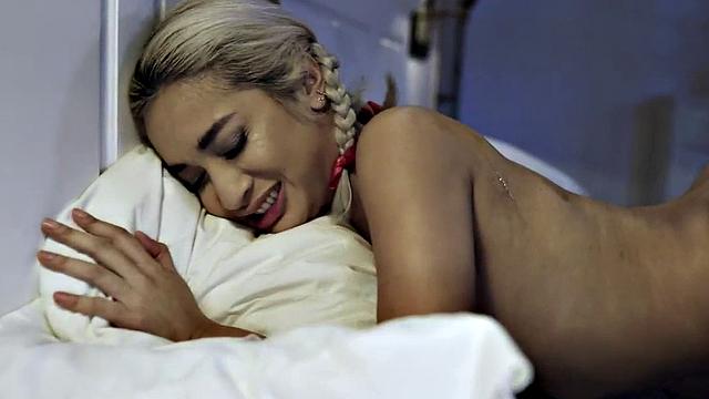 Taboo Asian daughter licked and fucked by stepdad