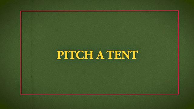 SCOUT COLE Chapter 3 - Pitch Tent