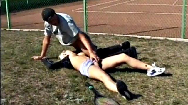 Teen with coach in filthy hardcore sesh