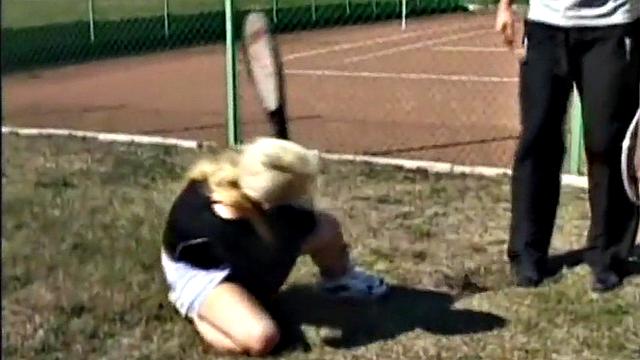 Teen with coach in filthy hardcore sesh