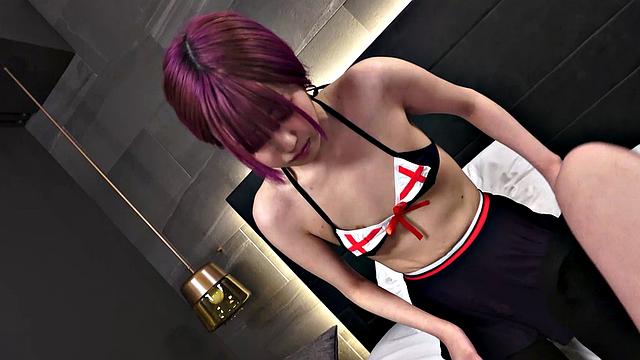 Shiori Fujimori gets into sexy costume for us today to cosplay