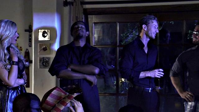 Big Fangs 2: Sexy Tattooed Babes Get Pounded in Hardcore Threesome