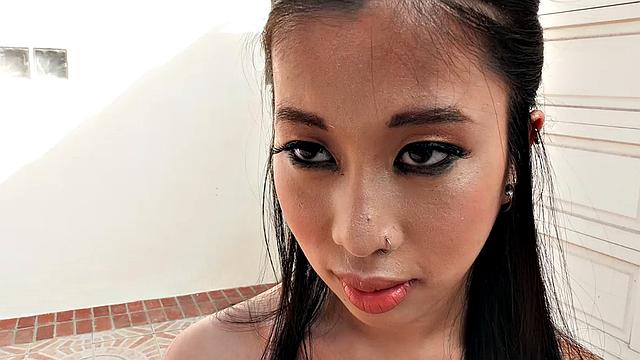 Petite Jade Kush Scores A Big Cock For Her Asian Pussy After The Basketball Game