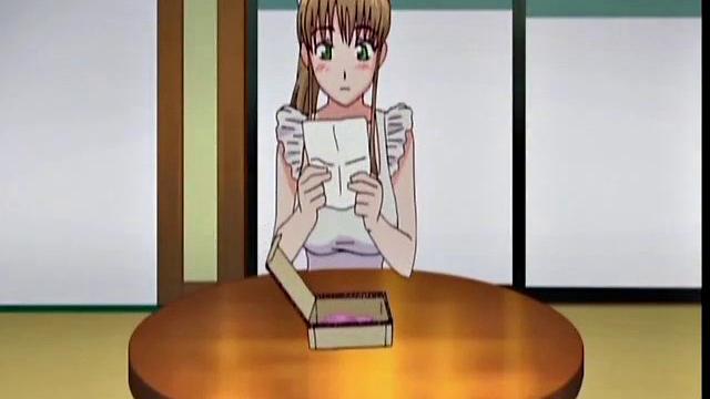 Hot Maid In Naked Apron Pleases Master