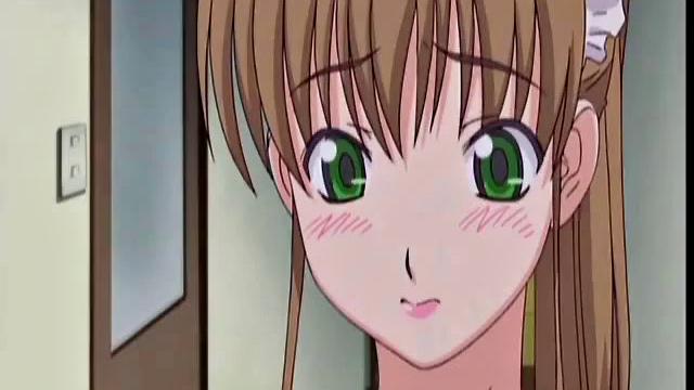 Hot Maid In Naked Apron Pleases Master