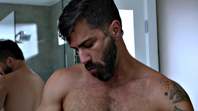 Sweaty Jock Drilled By Bearded Hunk - RagingStallion