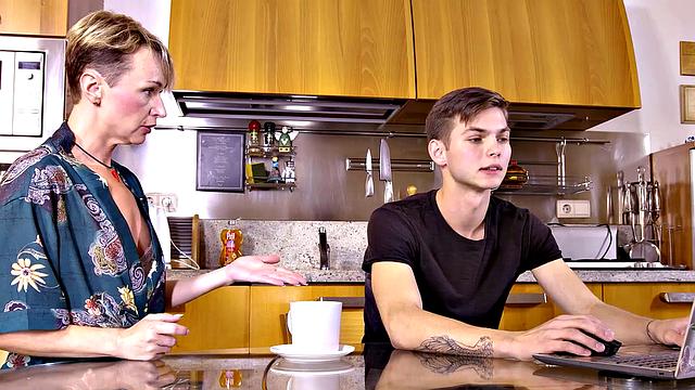 SHAME4K. Guy fulfills fantasy of having sex with mature neighbor