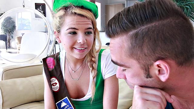 Girl Scout Cookie Creampie Surprise