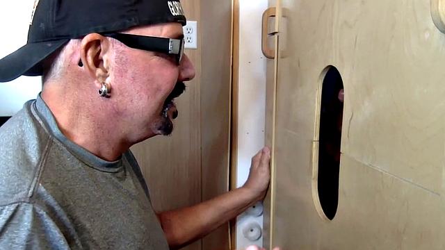 Married Latino At A Gloryhole
