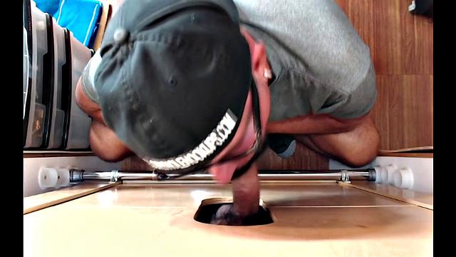 Married Latino At A Gloryhole