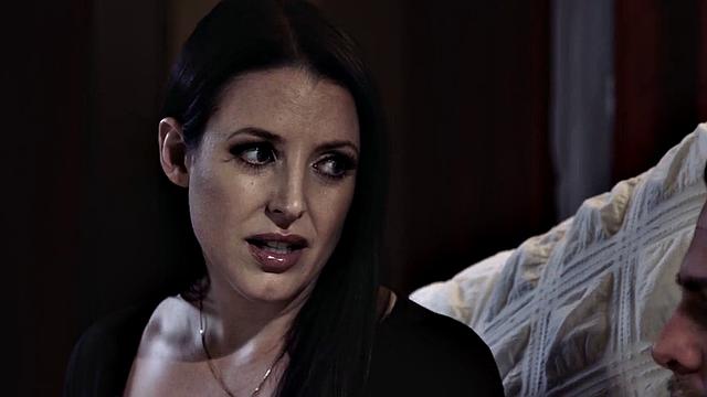 Busty cougar passionately doggystyled after pussy licking