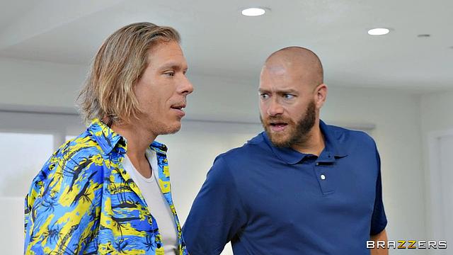 Big Natural Babe Gets Double Dickdown She Thirsts For