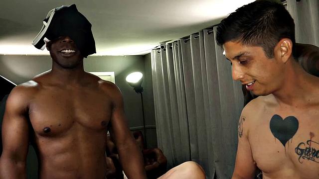 PETITE BRUNETTE MILF Has Her Pussy Leaking In A Juicy Gangbang - GangbangCreampie