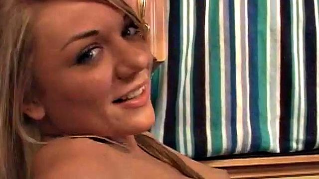 Lesbian teens licking chocolate and strawberries