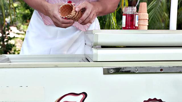 Liz Jordan Dribbles Ice Cream on Her Perky Natural Tits And Gets Pounded Doggystyle by Codey Steele