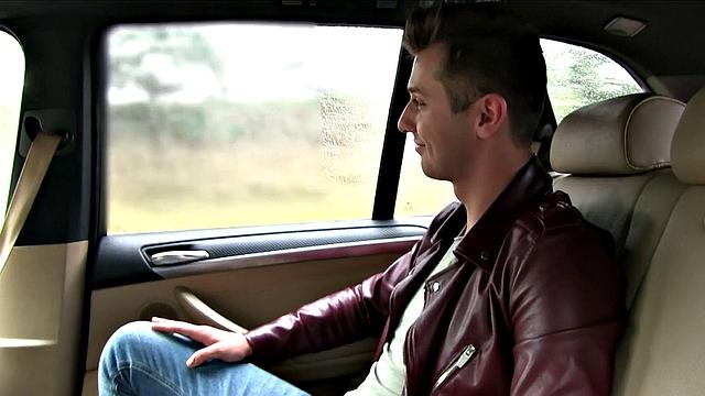 Watch this curvy brunette beg for a cumshot all over her tits while getting her trimmed pussy licked and fucked in reverse cowgirl