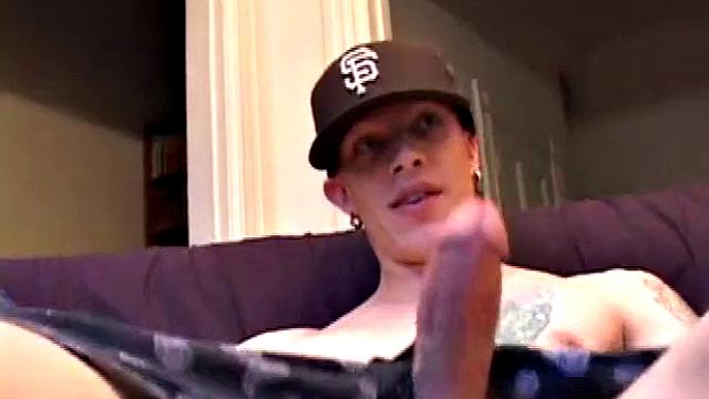 Shane Invites Us to Watch Him Get Naked and Blow His Load. He Plays Himself Through His Shorts and Then Lets His Handy Friend Take Over. Shane Shows Us His Asshole and Eats Some of His Pre-cum, as His Cock Gets a Work Over.