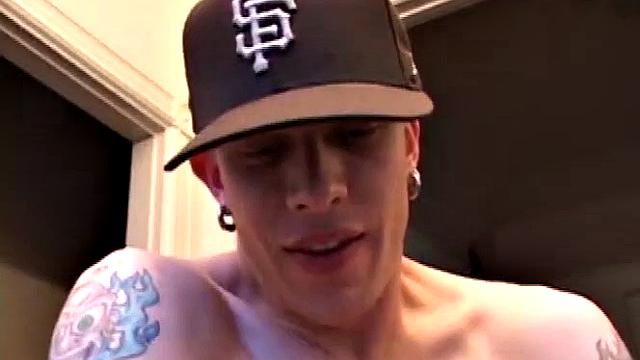 Shane Invites Us to Watch Him Get Naked and Blow His Load. He Plays Himself Through His Shorts and Then Lets His Handy Friend Take Over. Shane Shows Us His Asshole and Eats Some of His Pre-cum, as His Cock Gets a Work Over.