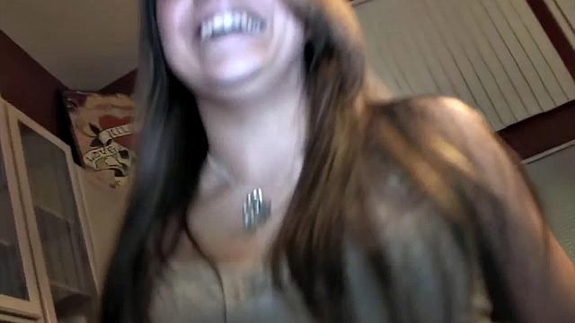 Lesbo college teen gets pussy toyed