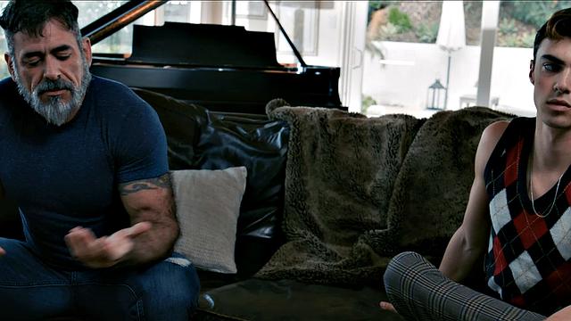 New Stepdad Proves to Stepson He Can Fit In with Kinky Ass Play & Fuck - DisruptiveFilms