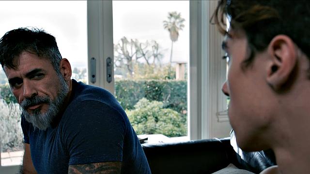 New Stepdad Proves to Stepson He Can Fit In with Kinky Ass Play & Fuck - DisruptiveFilms
