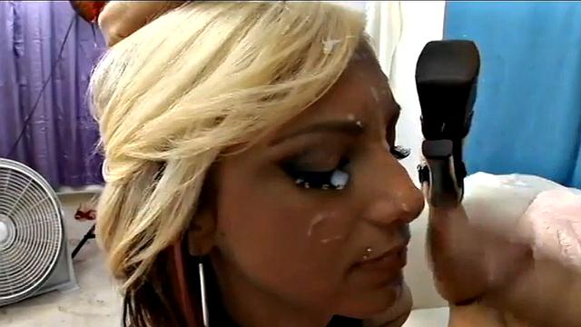 Cody Lane and Christine Alexis get their bald pussies and assholes pounded in hot threesome