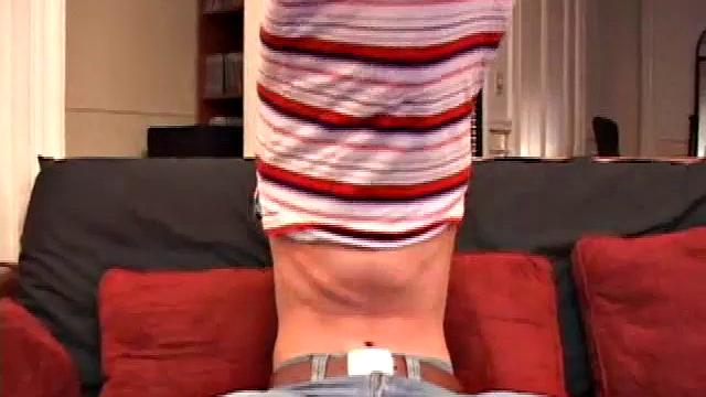 Brayden Stone strokes his cock and cums