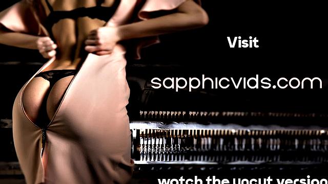 Pussylicked dyke strapon fucking GF tight pussy