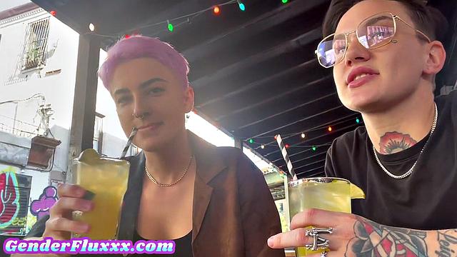 Real FTM gives pussylicking to GF