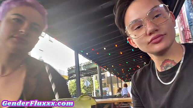 Real FTM gives pussylicking to GF