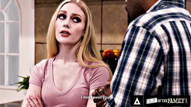 OUT OF THE FAMILY - Brat Teen Emma Starletto Wants Her Stepdad To Fuck Her Tight Pussy