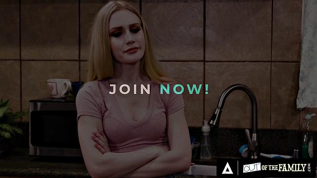 OUT OF THE FAMILY - Brat Teen Emma Starletto Wants Her Stepdad To Fuck Her Tight Pussy