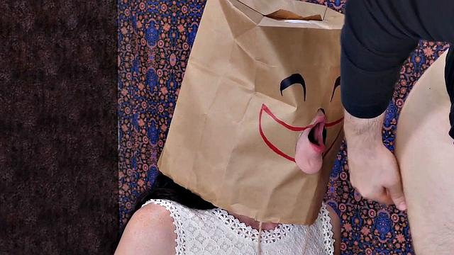 Audrey Holiday's deepthroat skills are put to the test in kinky BDSM session