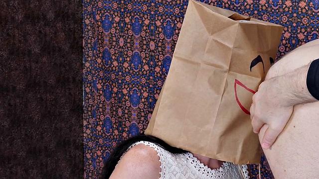 Audrey Holiday's deepthroat skills are put to the test in kinky BDSM session