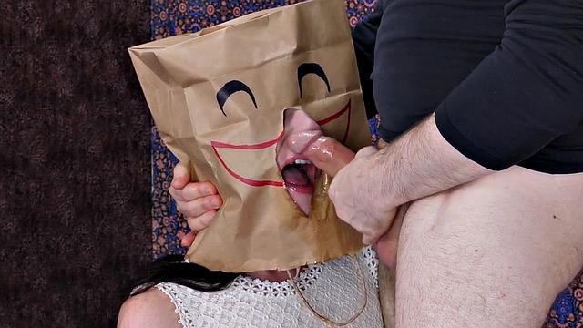 Audrey Holiday's deepthroat skills are put to the test in kinky BDSM session