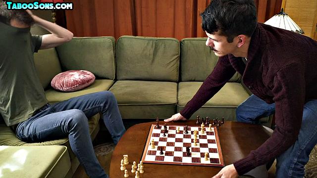 Skinny guy analdestroyed by horny DILF