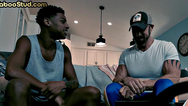 Taboo stepdaddy IR fuck stud after assrimming