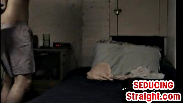 Seduced vintage jock wanking dick