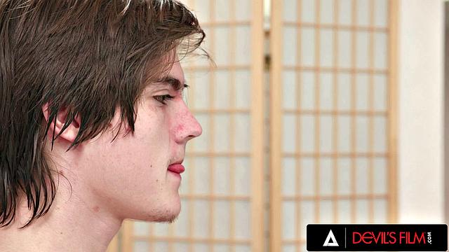 DEVILS FILM - Hottie MILF Crystal Rush Gets Her Sweet Ass Fucked By Stepson's Cock