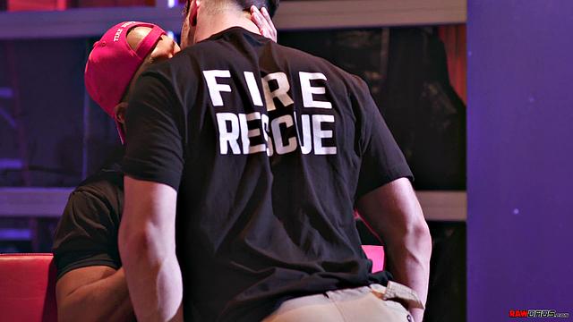 Fire Fihter Fuck Fest - Part 1 - Michael Boston, Dillon Diaz Group Orgy