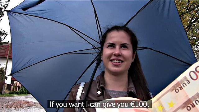 Wet Russian Speads Legs For Cash